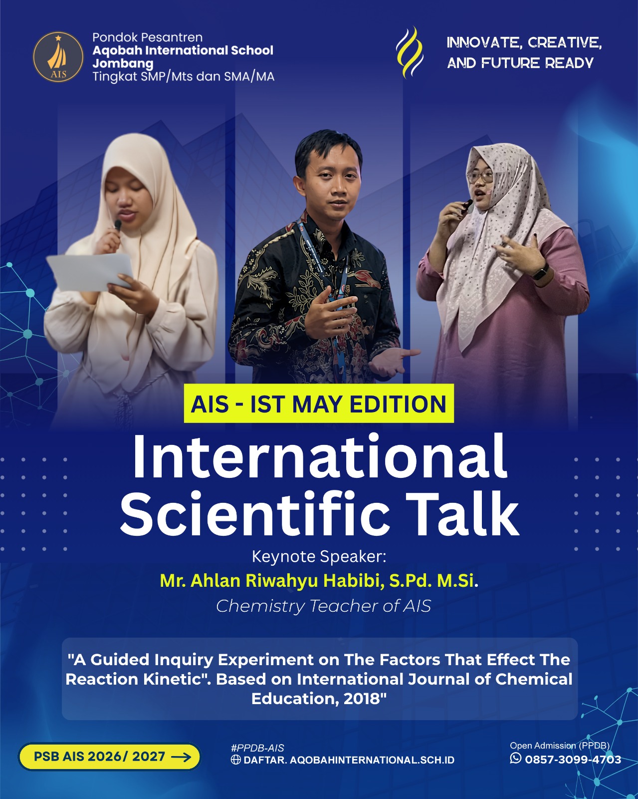 AIS International Scientific Talk Inspires Young Innovators Through Guided Inquiry Learning